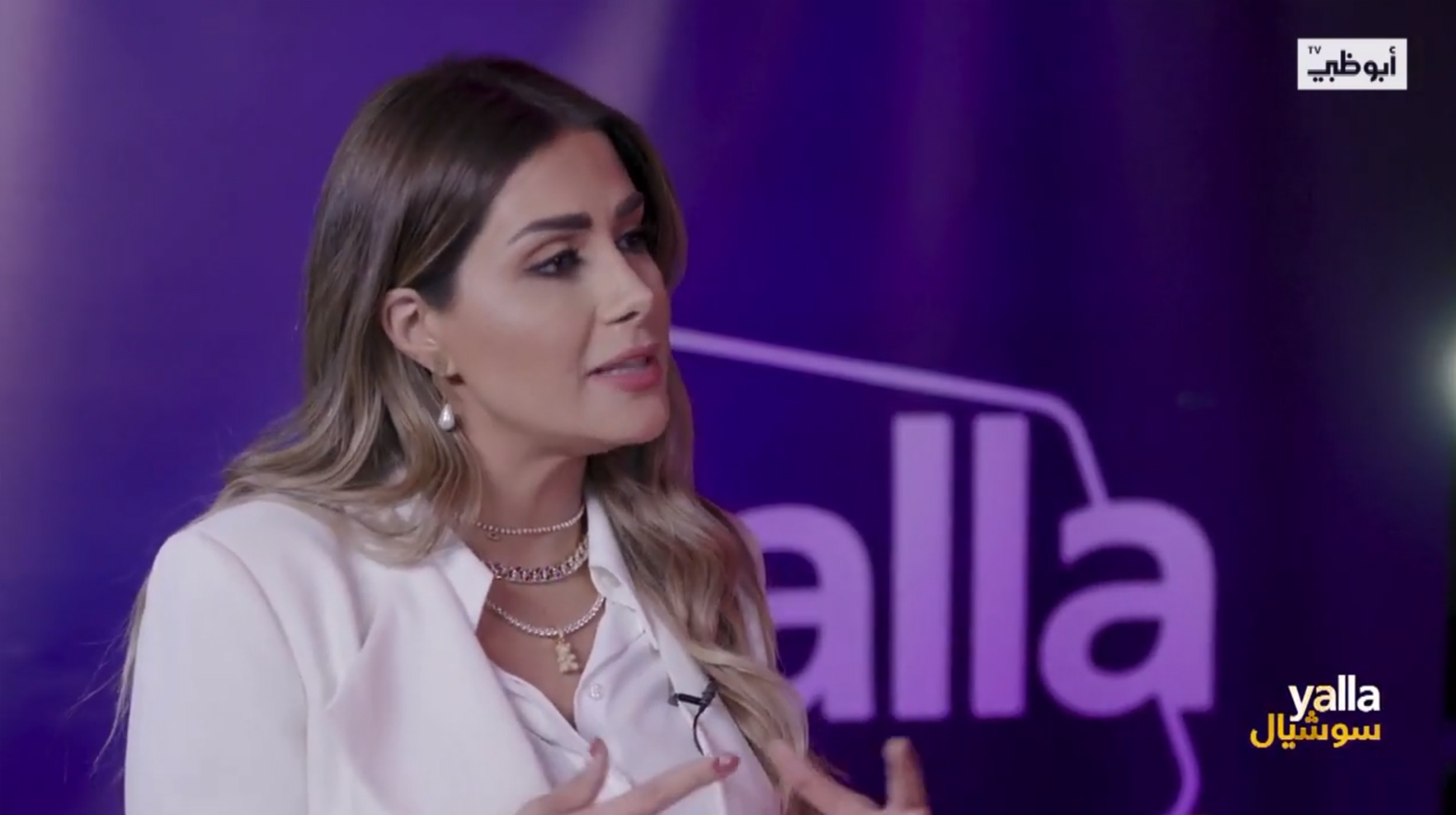 مقابلتي خلال المنتدى العربي الاجتماعي الرقمي في دبي مع الإعلامي روني مهنا في برنامج 